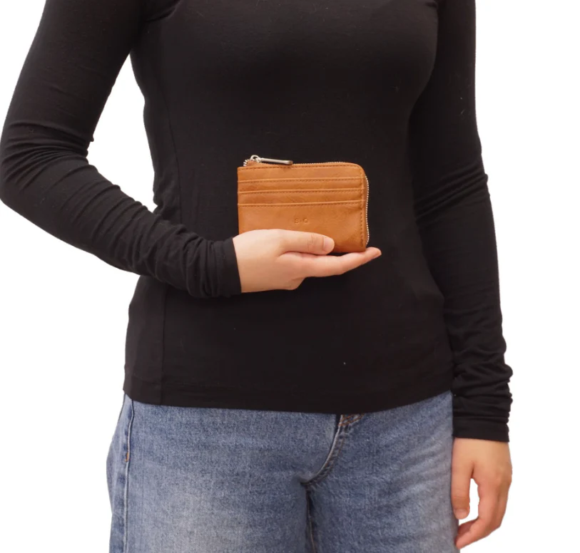 Jenny Card Case - Camel - Image 4