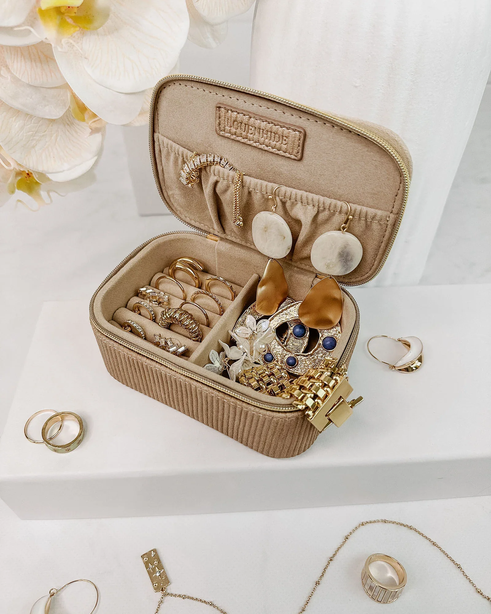 Jesse, Lola & Suzie Jewelry Cases - Almond FINAL SALE - Image 5