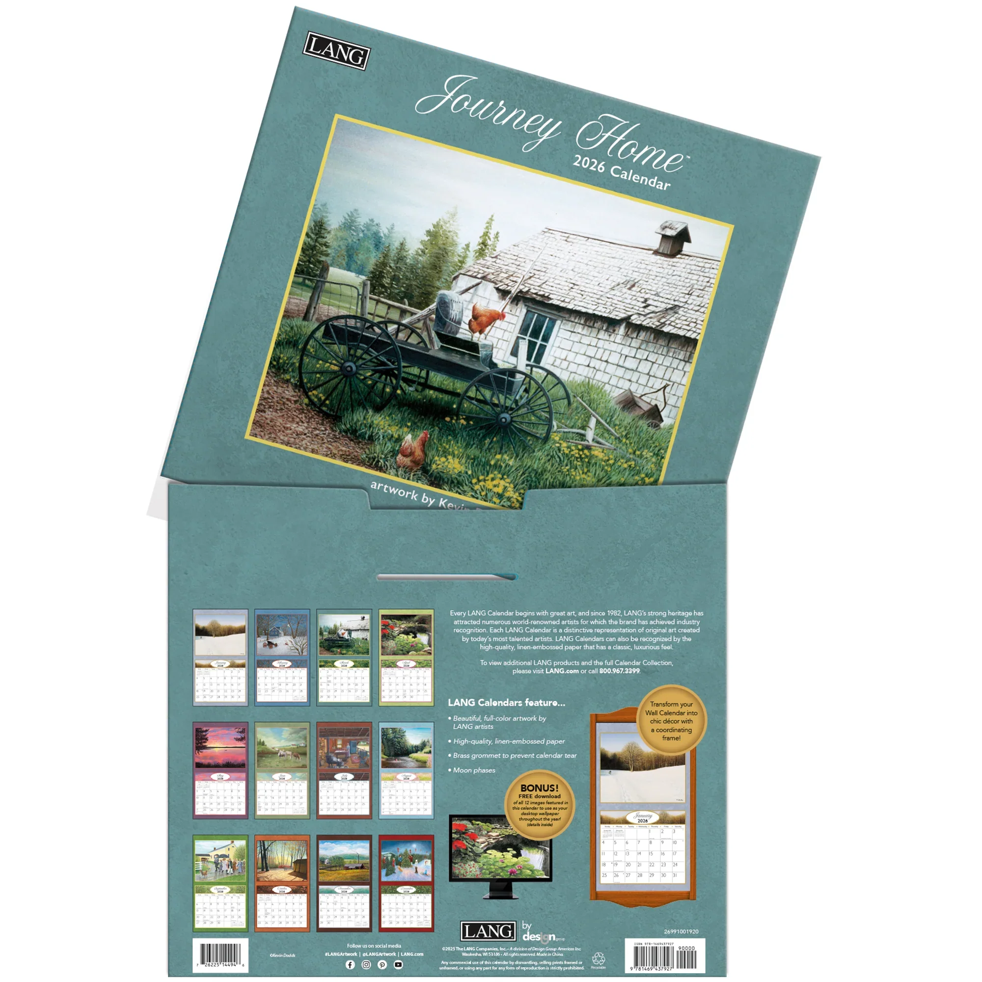 Journey Home 2026 Lang Calendar - Image 2