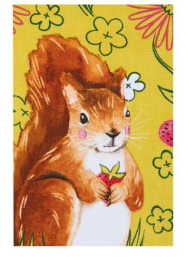 Mr. Squirrel Dishtowel - Image 2