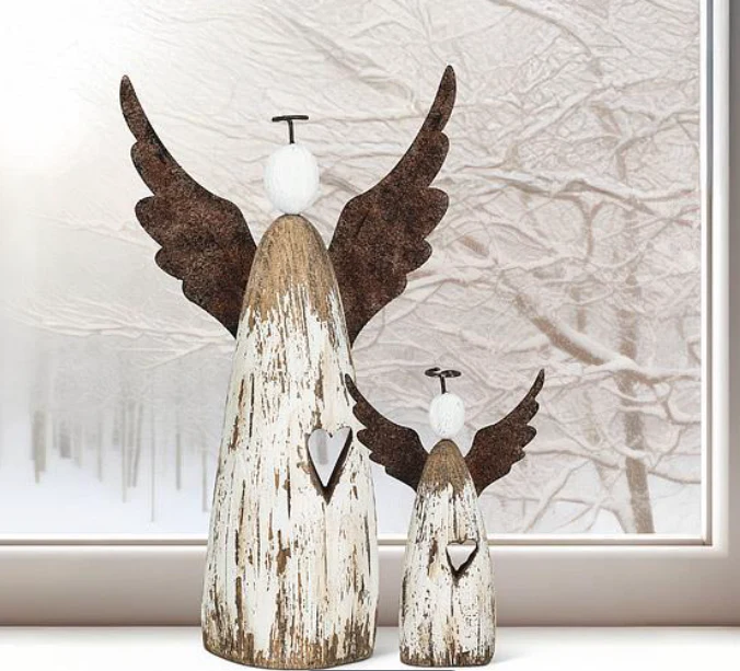 Large Rustic Angel - Image 2