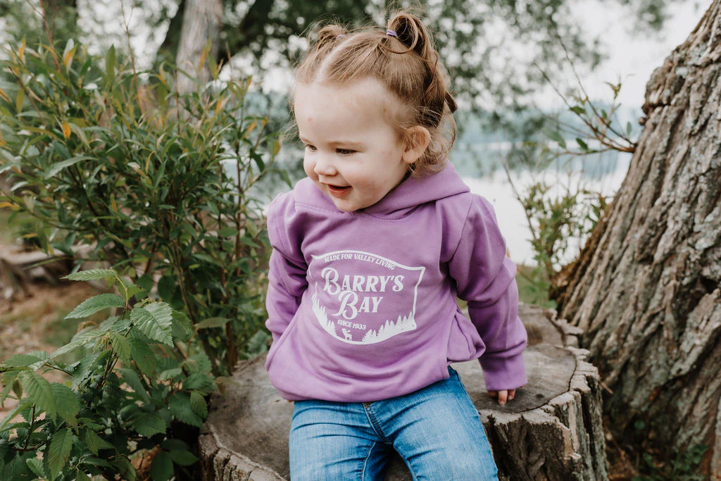 Lavender - Barry's Bay Patch Kids Hoodie - Image 2