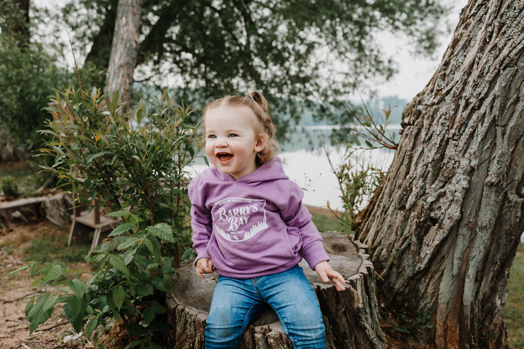 Lavender - Barry's Bay Patch Kids Hoodie - Image 4