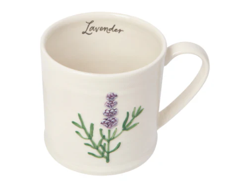 Lavender Embossed Mug - Image 2