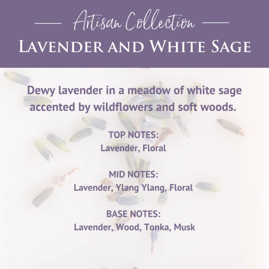 Lavender & White Sage Artisan Wax Melts - Image 2