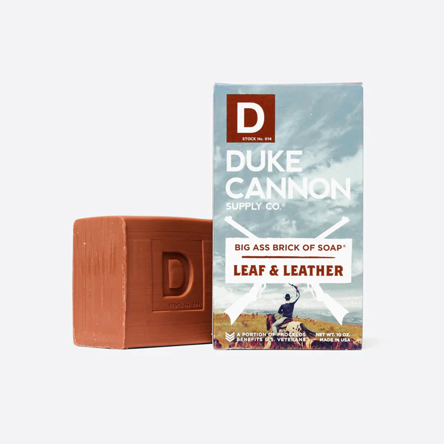Leaf & Leather Big Ass Brick Of Soap