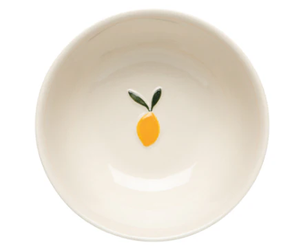 Lemon Embossed Bowl - Image 2