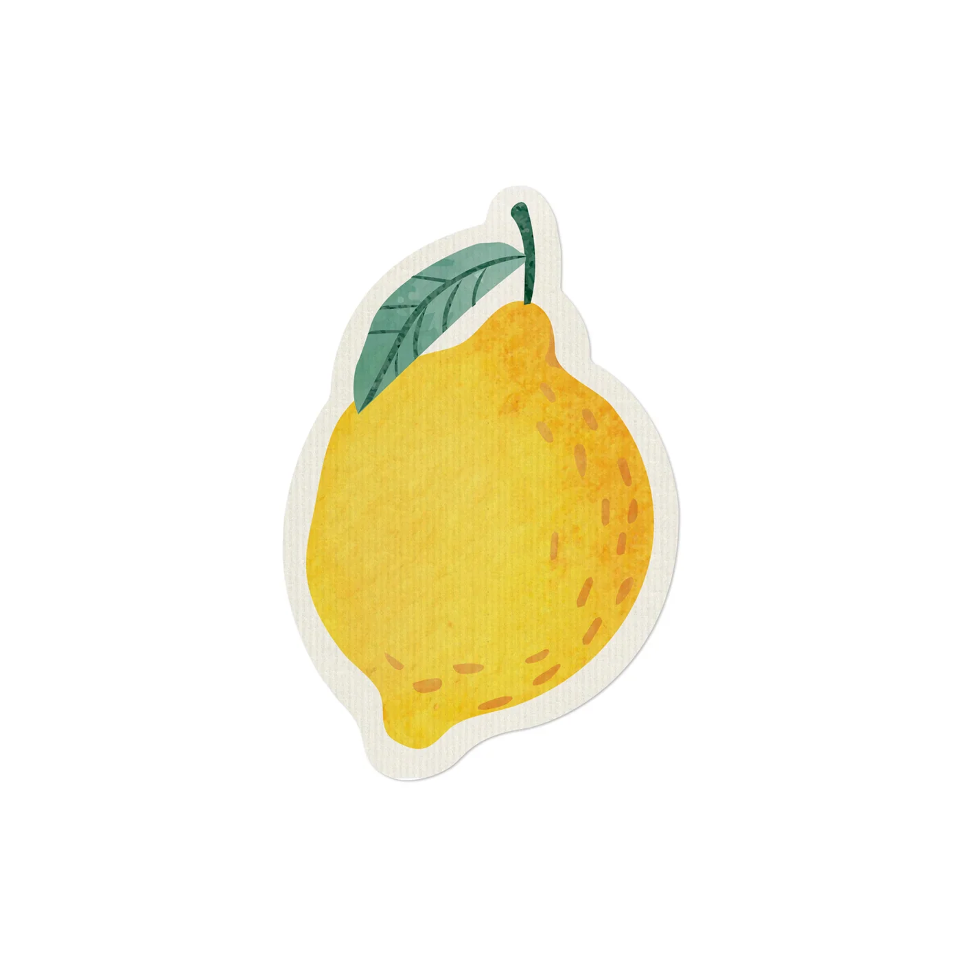 Lemon Shaped Sponge Cloth