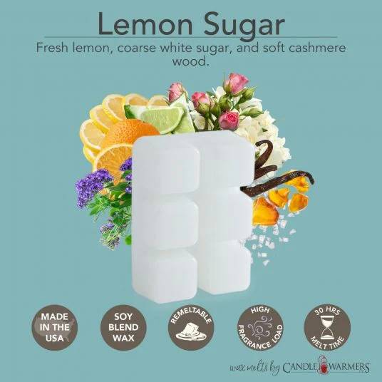 Lemon Sugar Wax Melts - Image 2