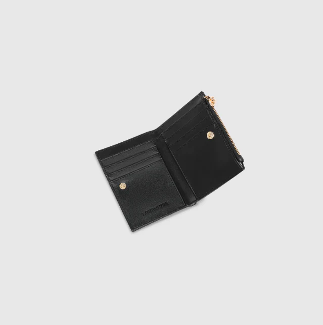 Lily Woven Wallet - Chocolate - Image 3