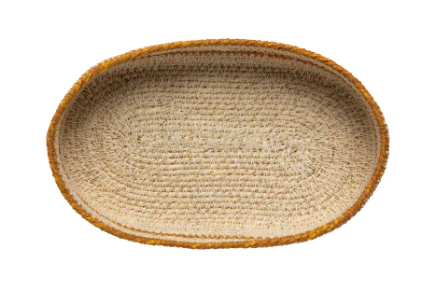 Linear Seagrass Oval Tray - Image 2