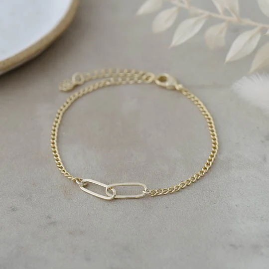 Linked Forever Bracelet - Gold
