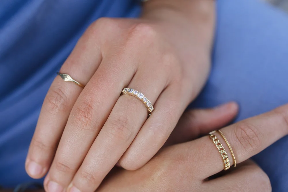 Liora Ring - Gold/Clear - Image 2