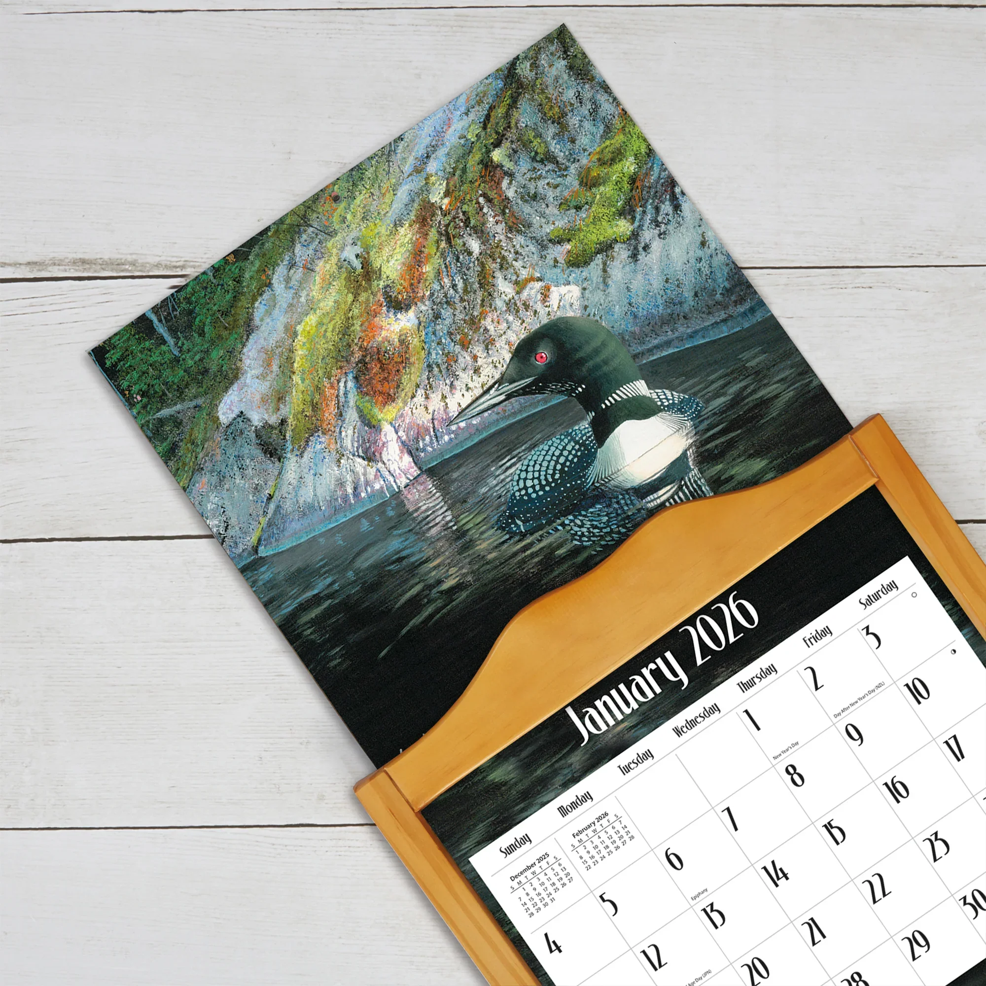 Loons At The Lake 2026 Lang Calendar - Image 3