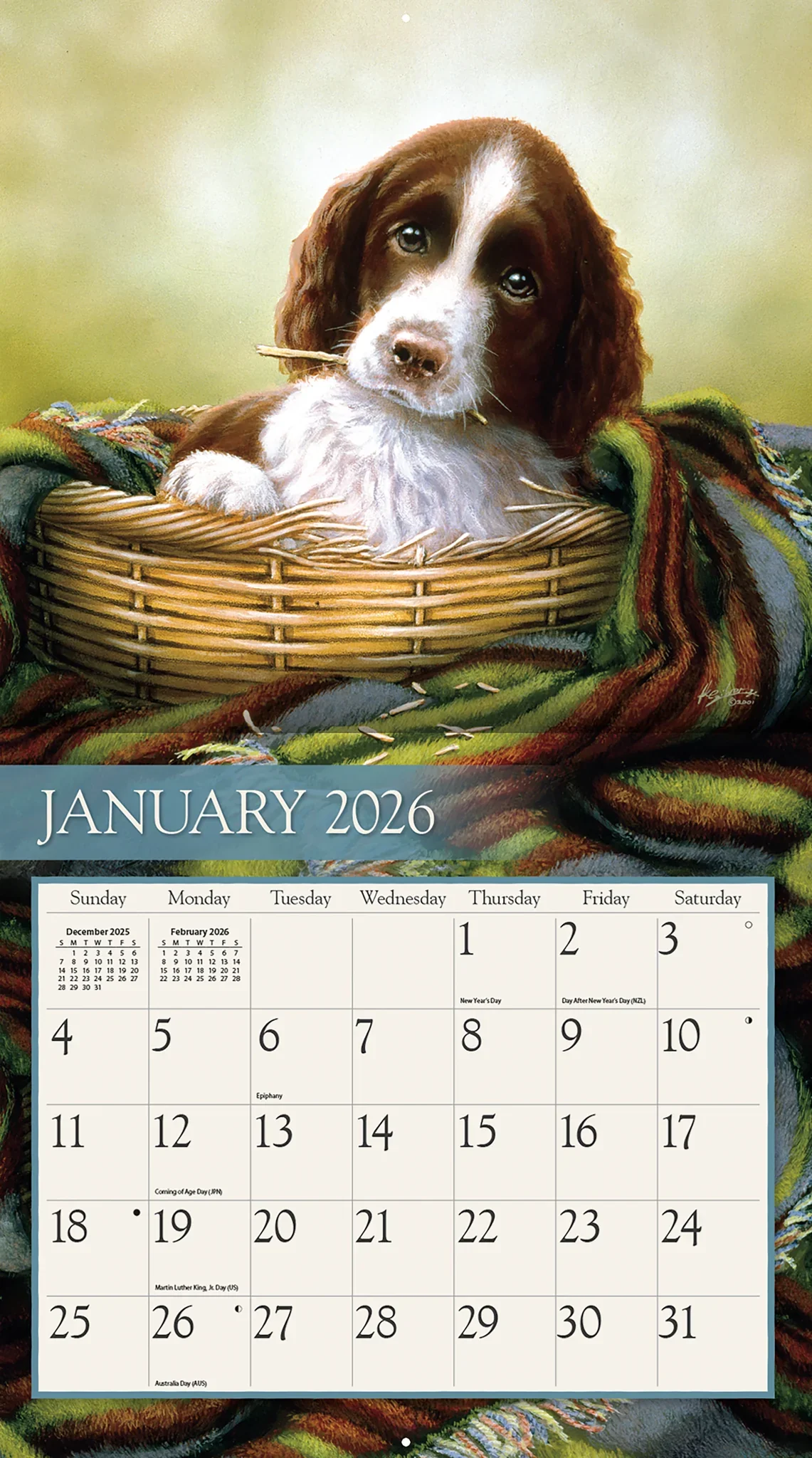Love Of Dogs 2026 Lang Calendar - Image 3