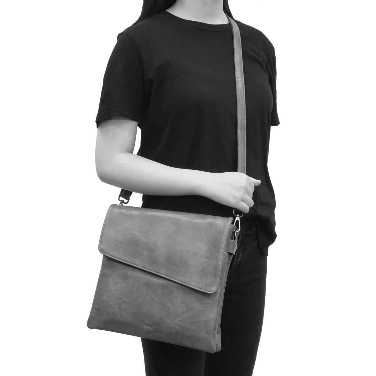 Luna Crossbody - Black - Image 4