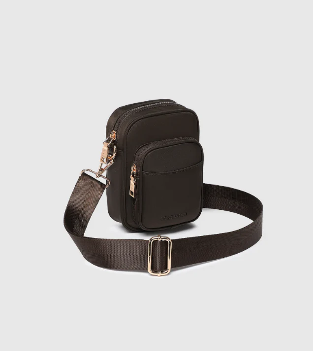 Lyla Phone Bag - Chocolate - Image 3