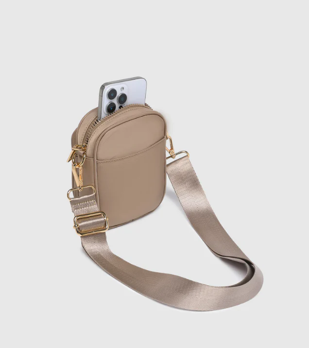 Lyla Phone Bag - Mocha - Image 3