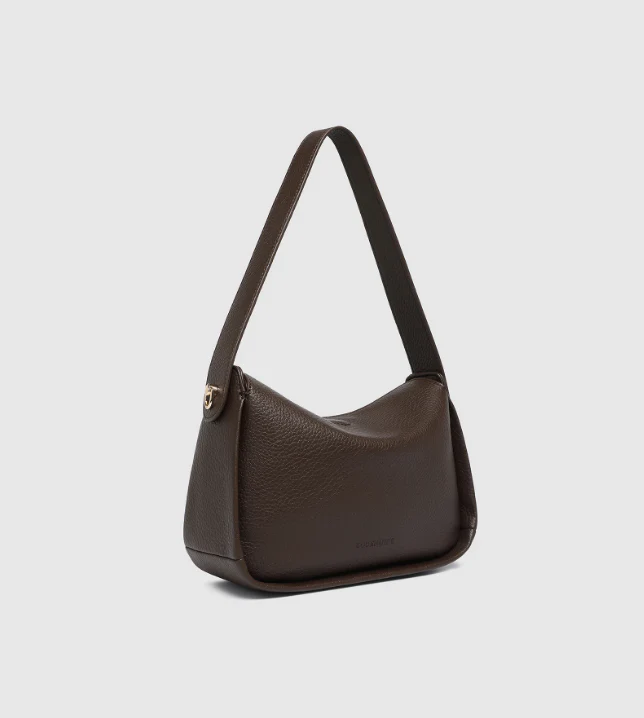 Maddie Shoulder Bag - Chocolate - Image 2