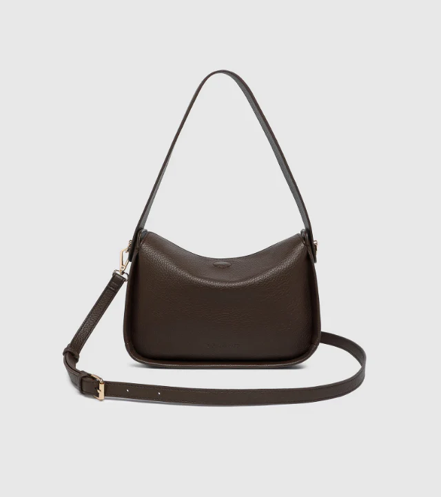 Maddie Shoulder Bag - Chocolate - Image 3