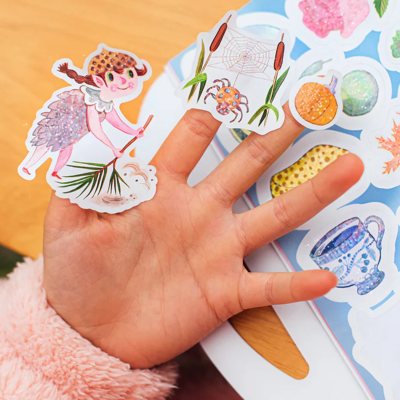 Magical Creatures Shiny Sticker Book - Image 4
