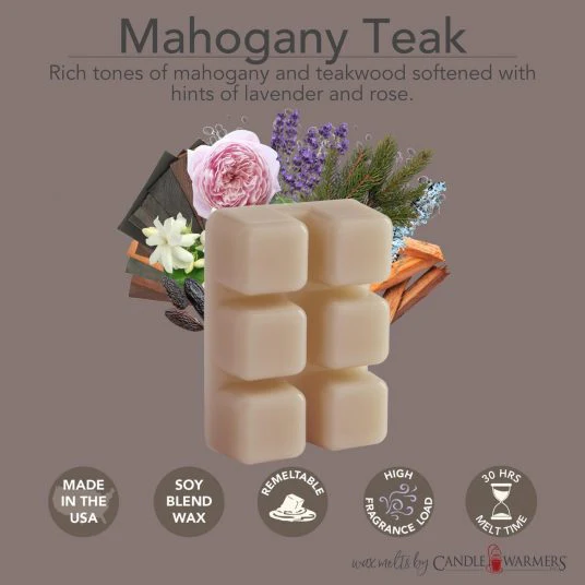 Mahogony Teak Wax Melts - Image 2