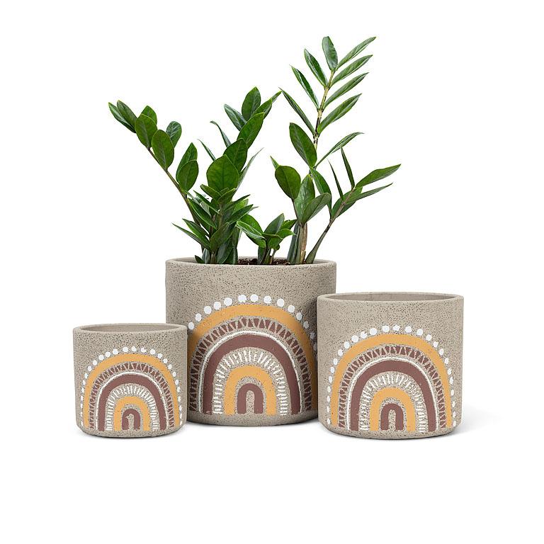 Medium Boho Rainbow Planter - Image 4