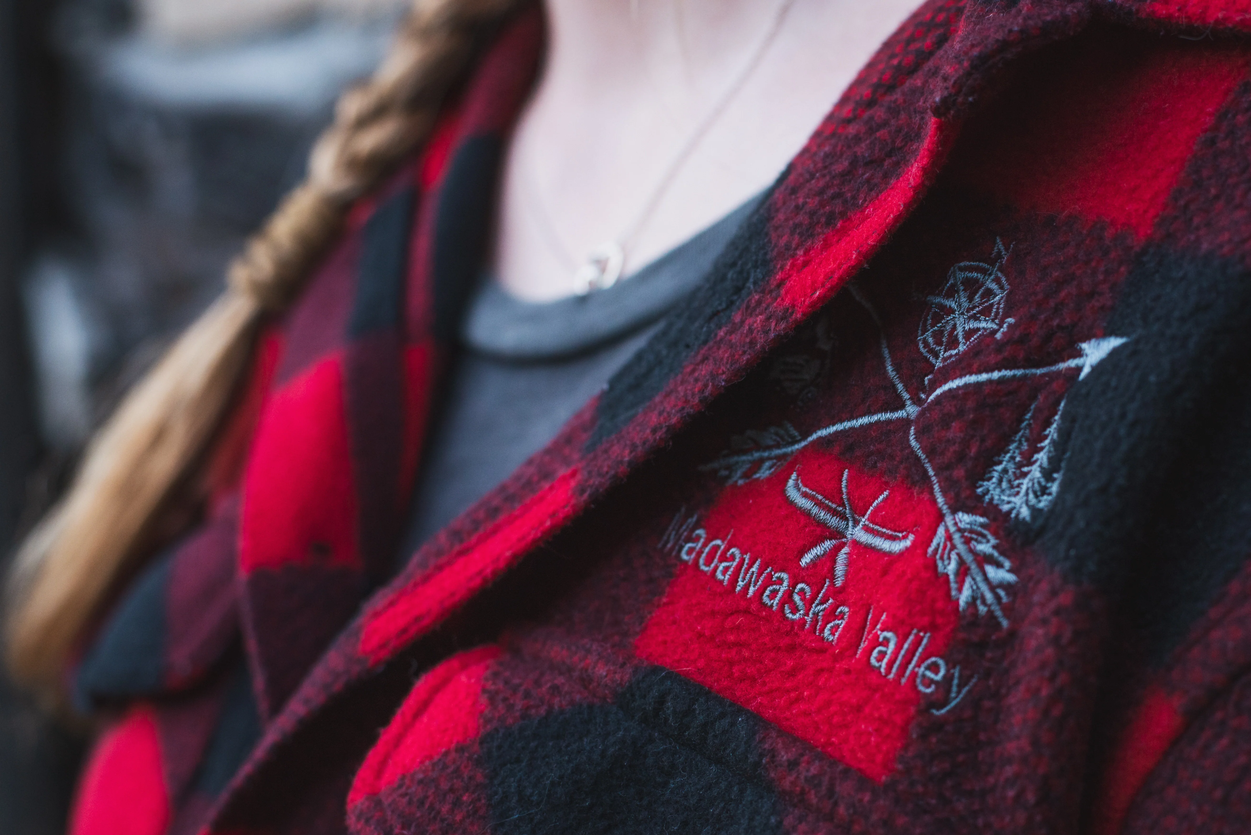 Adult Madawaska Valley Buffalo Plaid Fleece - Image 4