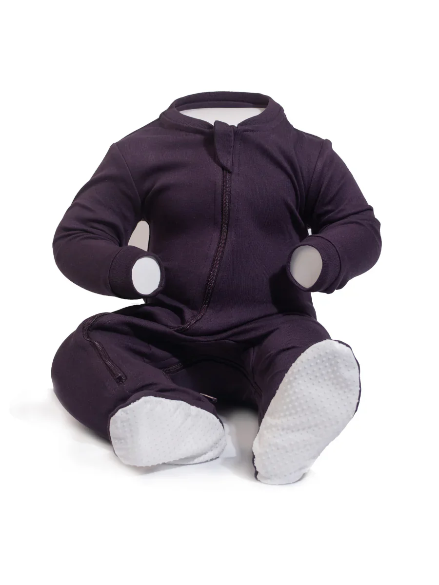 Midnight Dreams Organic Cotton Footed Sleeper - Image 3