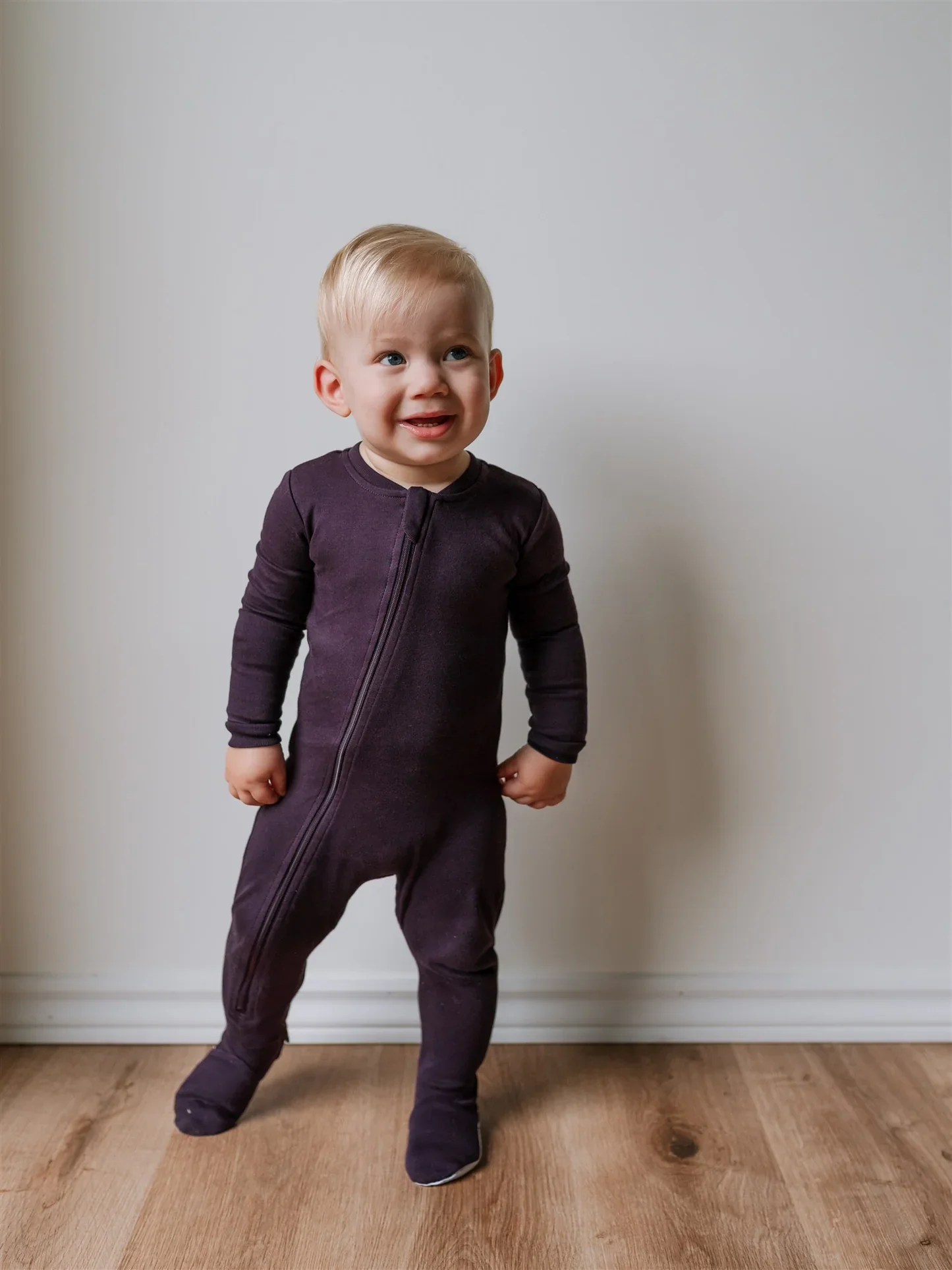 Midnight Dreams Organic Cotton Footed Sleeper - Image 4