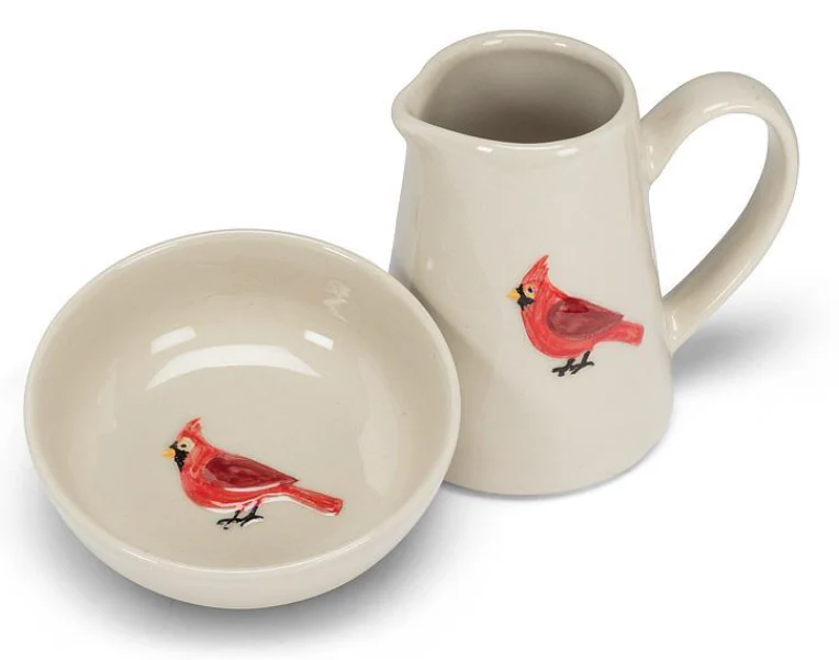 Mini Bowl with Cardinal - Image 2