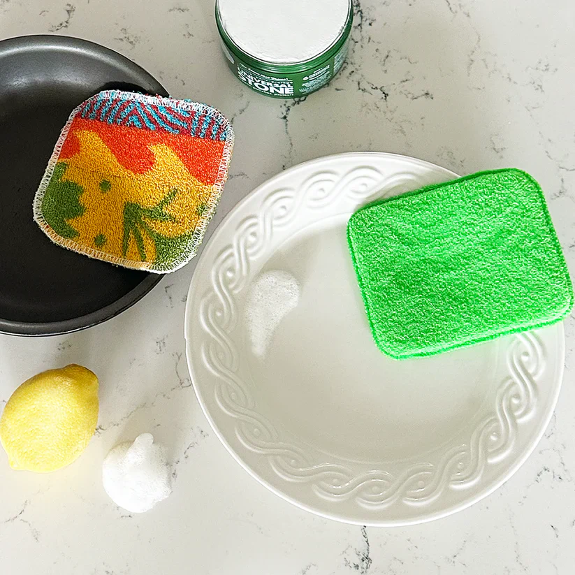 Multi Pack Pot Scrubbers (2 Flat + 1 Foam) - Image 2