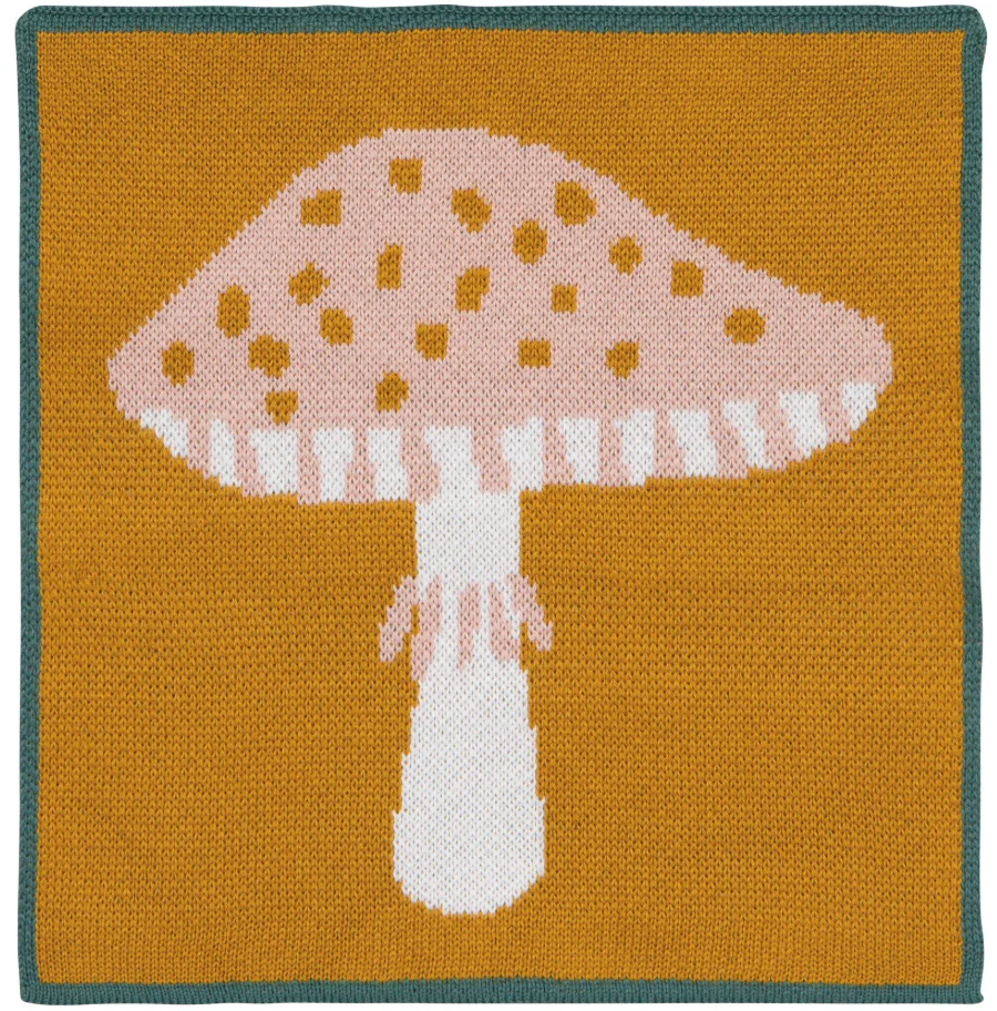 Mushroom Gems Knit Dishcloth - Set of 3 - Image 3