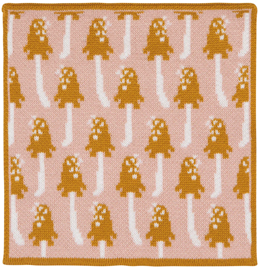 Mushroom Gems Knit Dishcloth - Set of 3 - Image 4