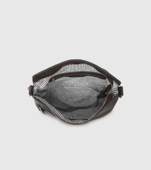 Nadia Shoulder Bag - Chocolate - Image 4