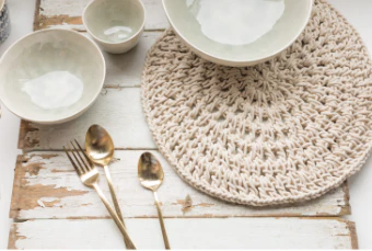 Natura Hand-Knotted Placemat - Image 2