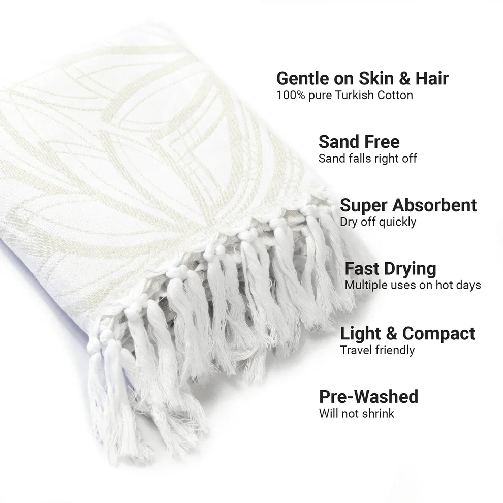Oat Horona Turkish Body Towel - Image 10