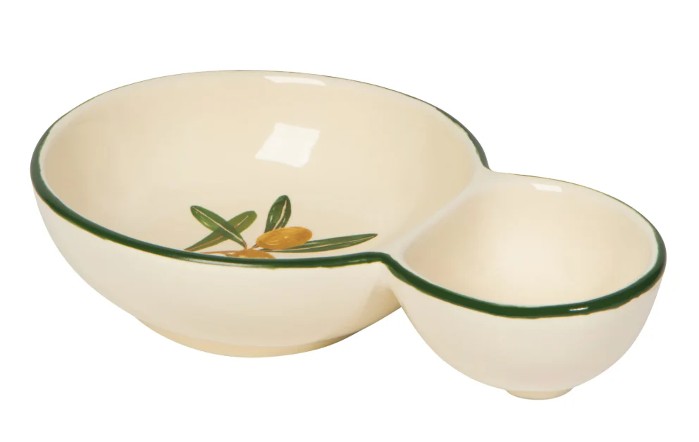 Olive Divided Dish - Image 2
