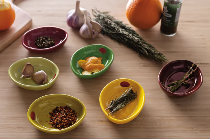 Olives Shaped Pinch Bowl - Assorted - Image 2