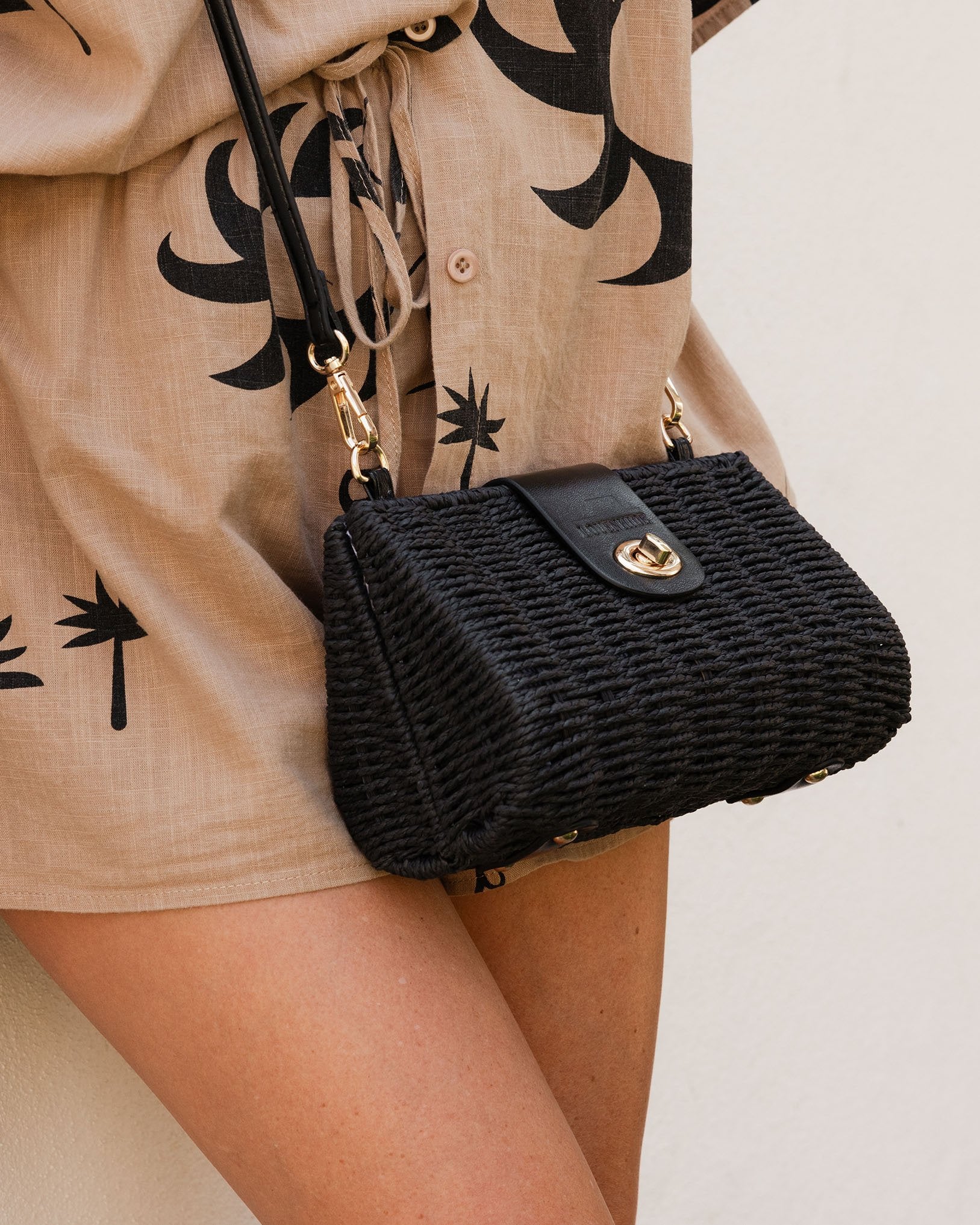 Ophelia Crossbody Bag - Black - Image 2