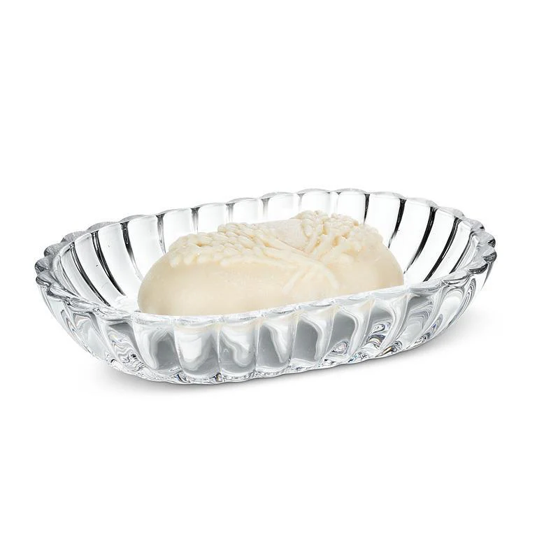 Oval Optic Flared Soap Dish - Image 2
