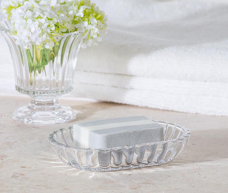Oval Optic Flared Soap Dish - Image 3