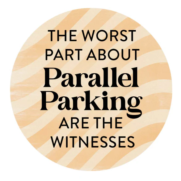 Parallel Parking Car Coaster