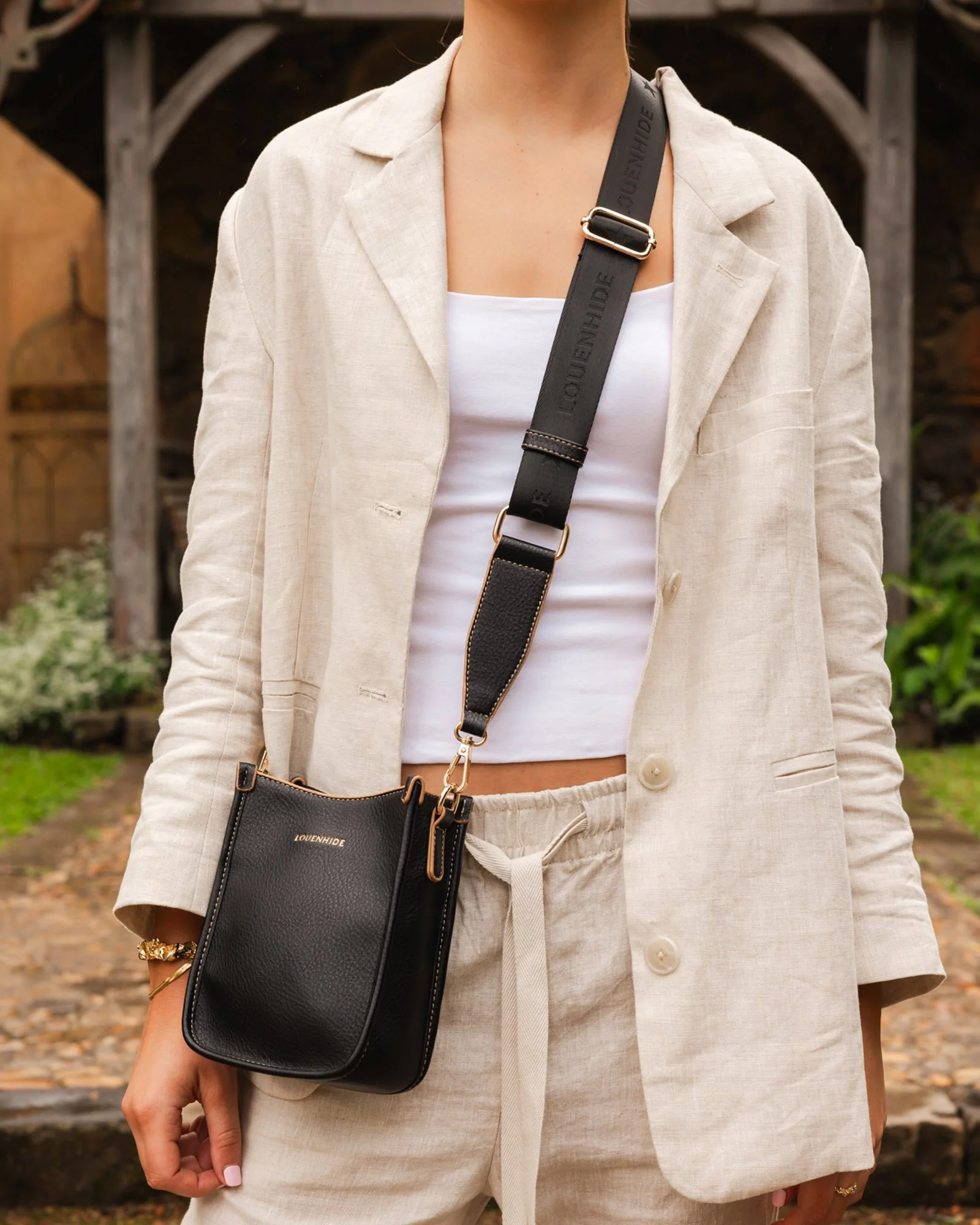 Parker Crossbody Bag - Black - Image 2