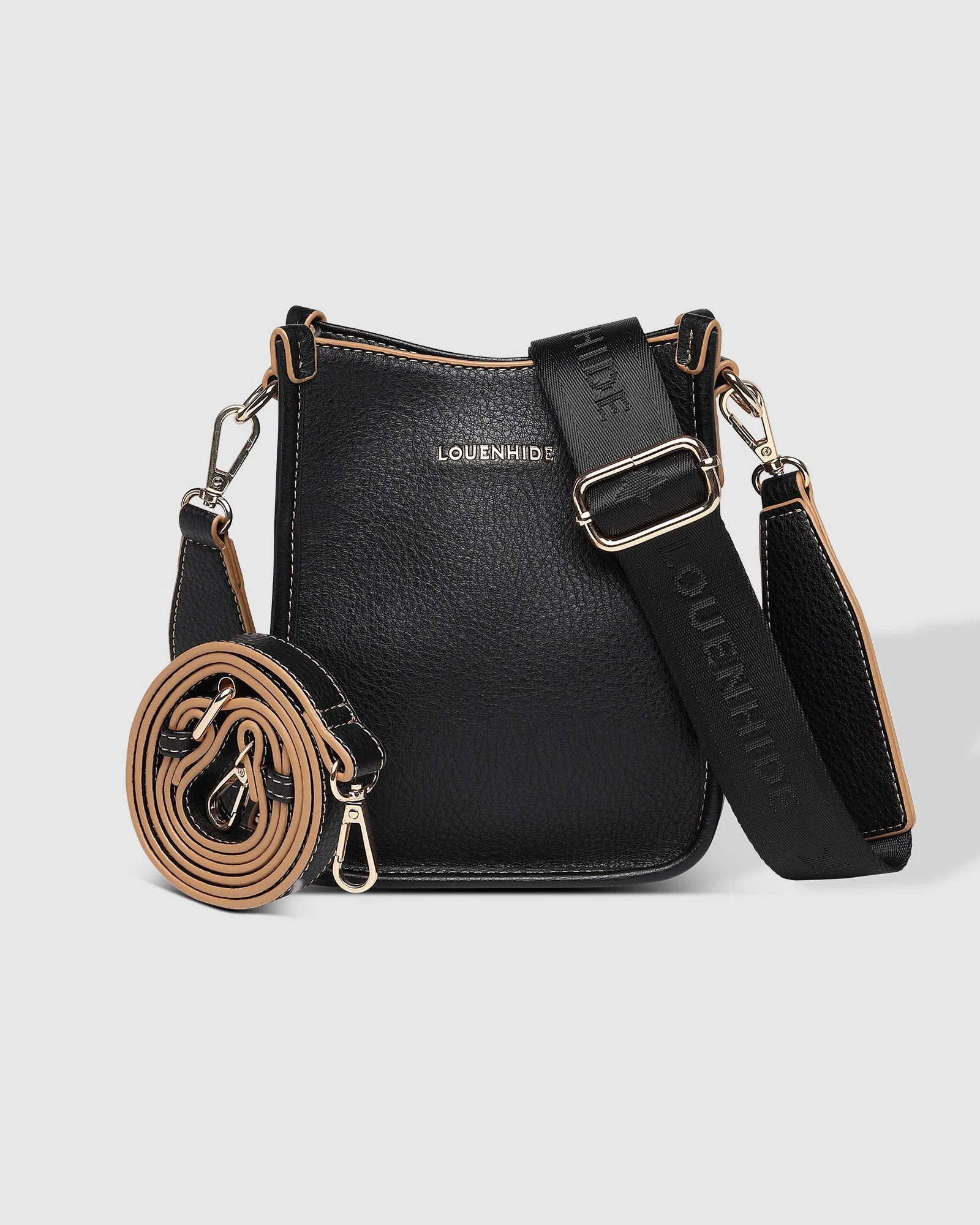 Parker Crossbody Bag - Black - Image 4