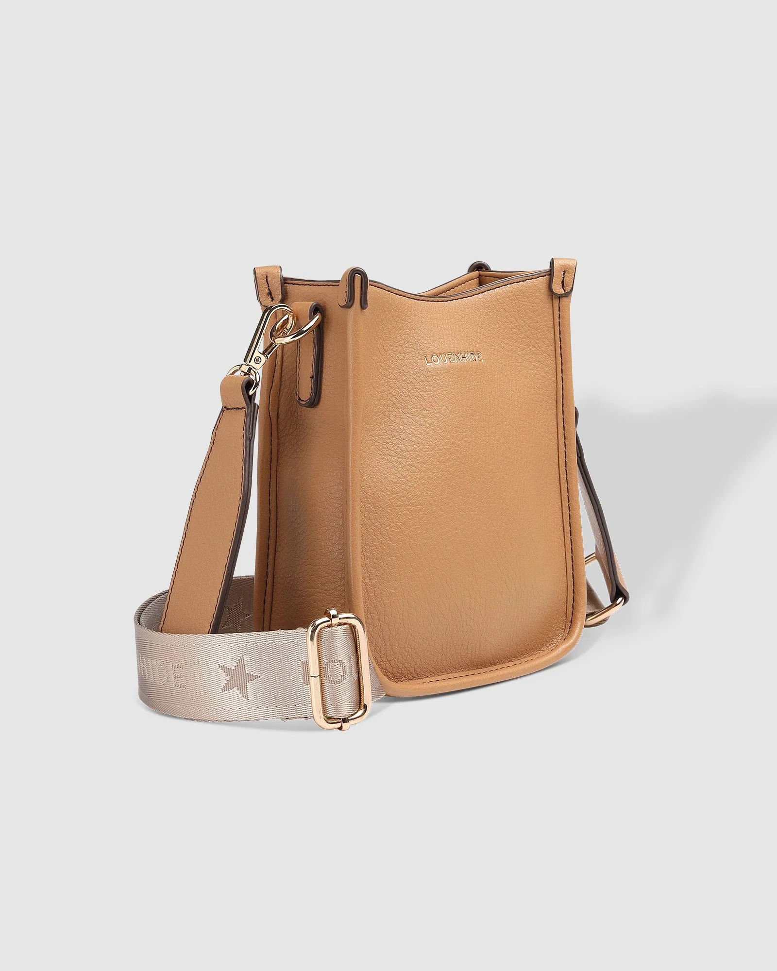 Parker Crossbody Bag - Camel - Image 3