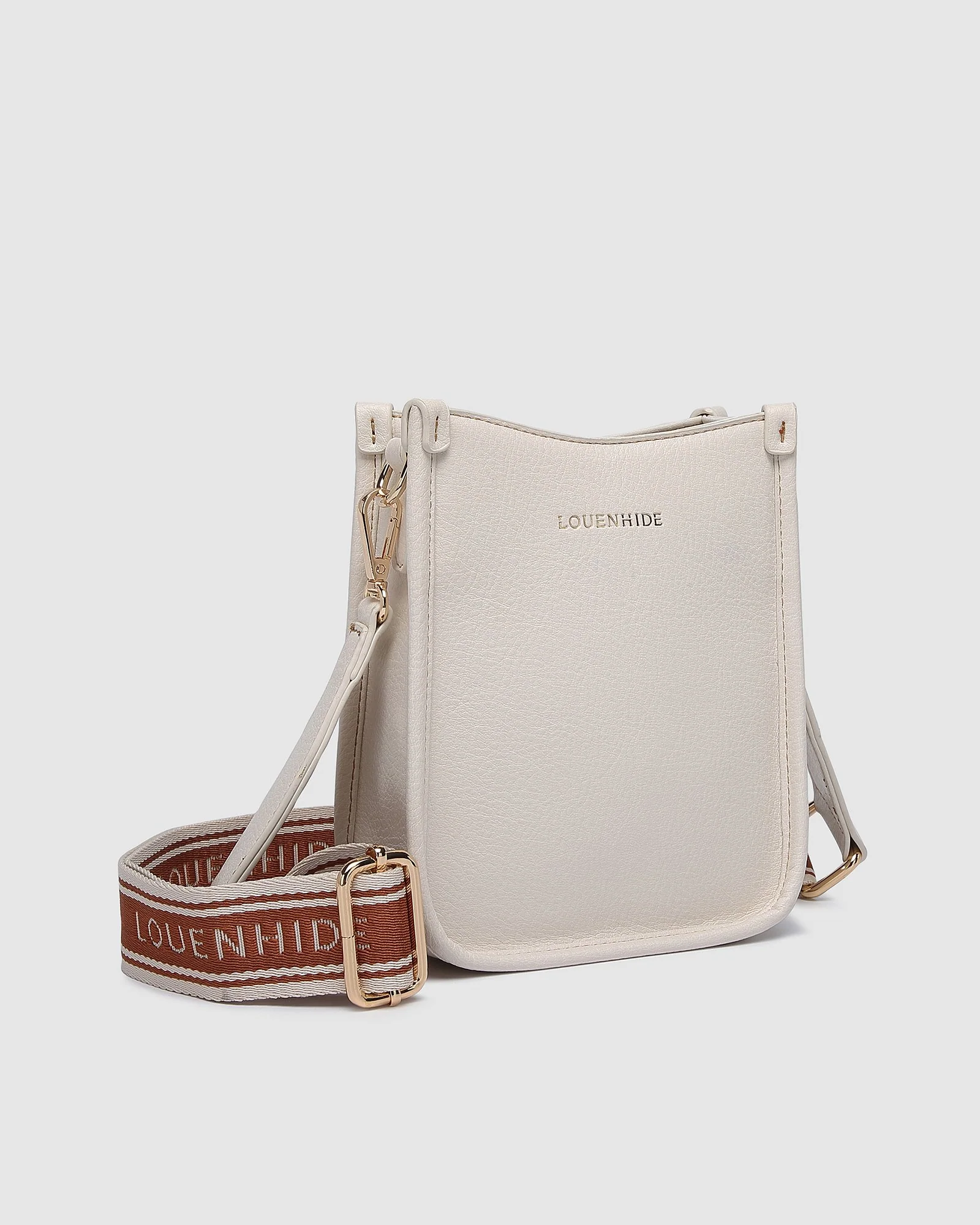 Parker Logo Crossbody Bag - Vanilla - Image 4