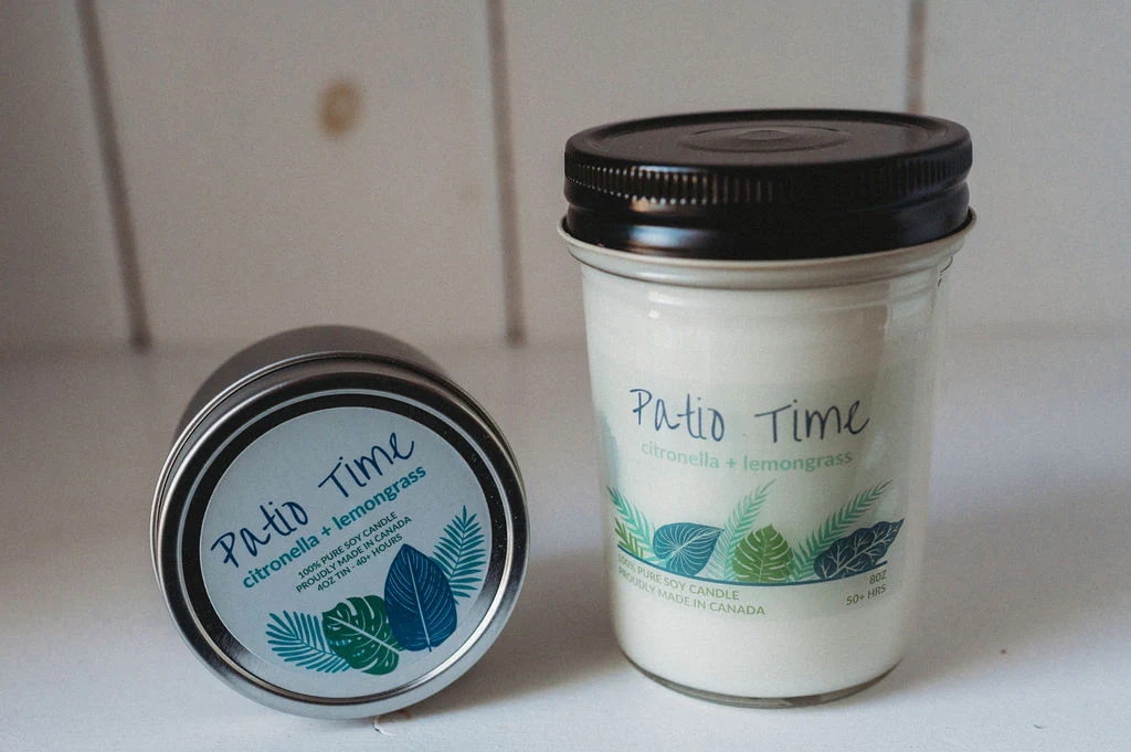 Patio Time 8oz Soy Candle - Image 2