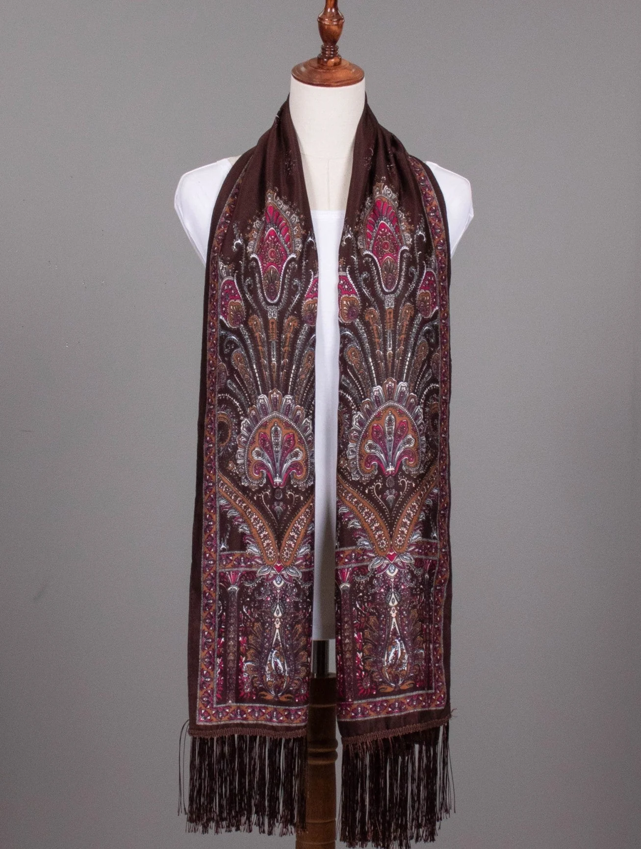 Penelope Paisley Scarf - Image 2