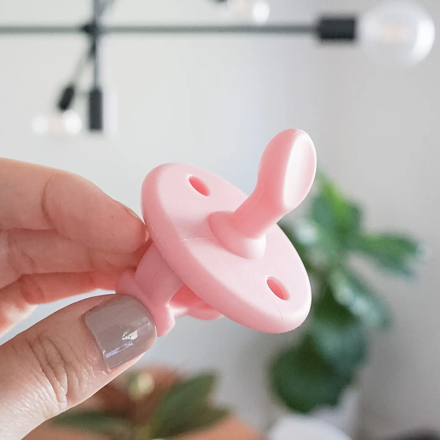 Pink Sweetie Orthodontic Pacifier Set - Image 2